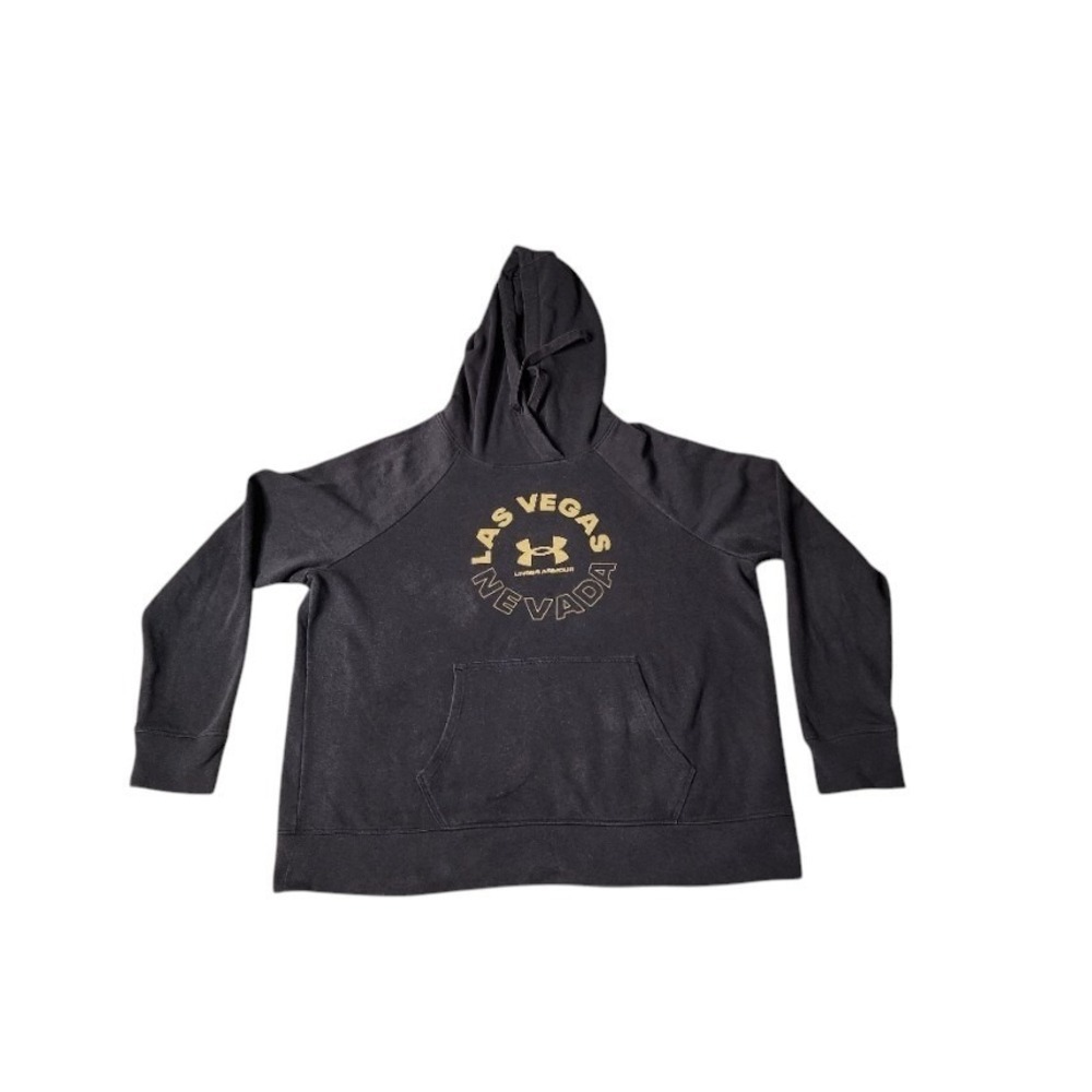Under Armour Las Vegas Nevada Graphic Pullover Hoodie Men's XL Black